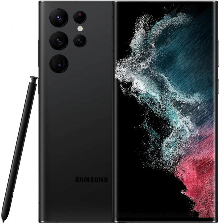 Смартфон Samsung Galaxy S22 Ultra 12/256GB Черный фантом (EU)