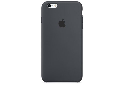 Чехол Apple Silicone Case для iPhone 6/6s Plus угольно-серый