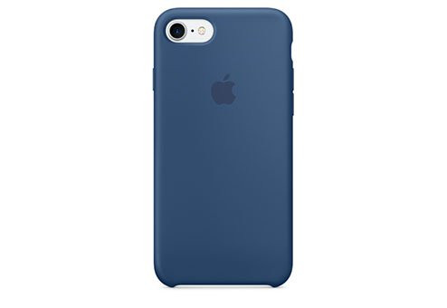 Чехол Apple Silicone Case для iPhone 8/7 «глубокий синий»