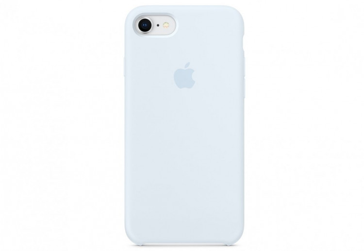 Чехол Apple Silicone Case для iPhone 8/7 «голубое небо»