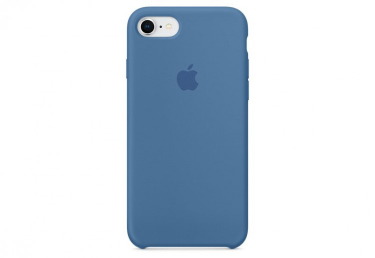 Чехол Apple Silicone Case для iPhone 8/7 «синий деним»