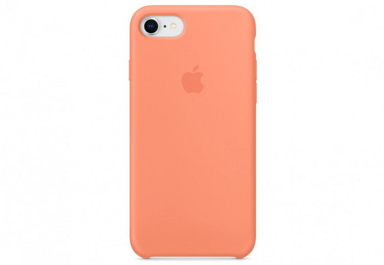 Чехол Apple Silicone Case для iPhone 8/7 «сочный персик»
