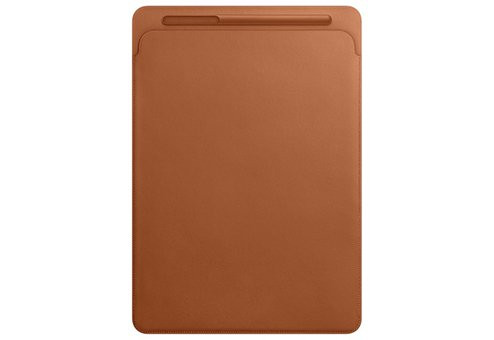 Чехол-футляр Apple Leather Sleeve для iPad Pro 12.9" золотисто-коричневый