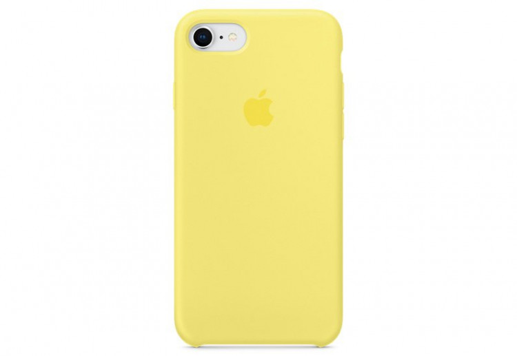 Чехол Apple Silicone Case для iPhone 8/7 «холодный лимонад»