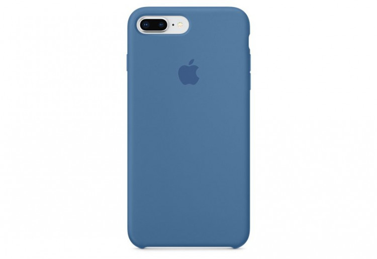 Чехол Apple Silicone Case для iPhone 8/7 Plus «синий деним»