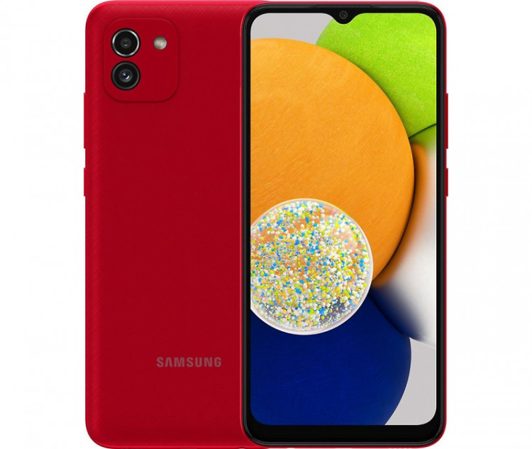 Смартфон Samsung Galaxy A03 4/64GB Красный (RUS)
