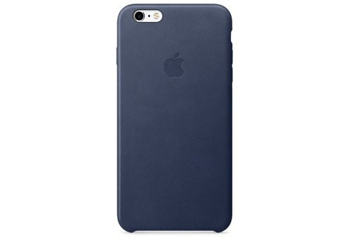 Чехол Apple Leather Case для iPhone 6/6s Plus синий