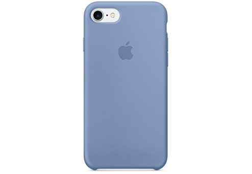 Чехол Apple Silicone Case для iPhone 8/7 лазурный
