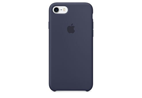Чехол Apple Silicone Case для iPhone 8/7 темно-синий