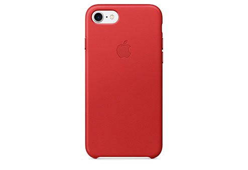 Чехол Apple Leather Case для iPhone 8/7 (PRODUCT)RED