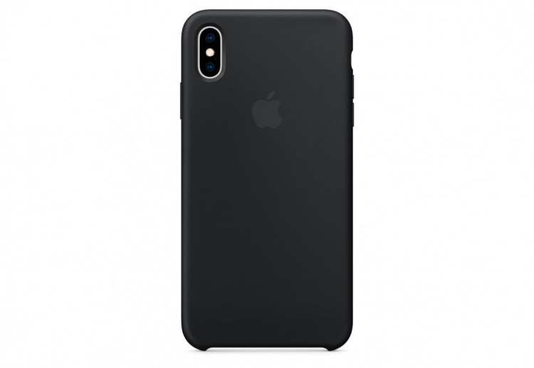 Чехол  Silicone Case для iPhone XS Max, чёрный