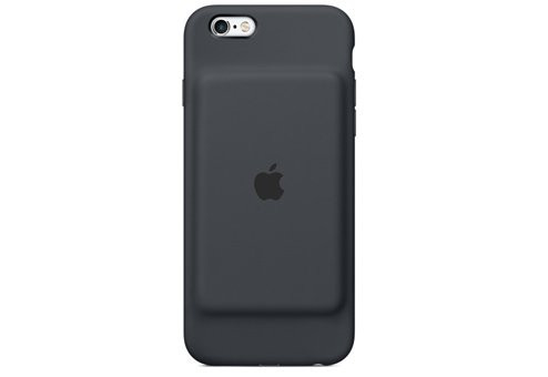 Чехол-аккумулятор Apple Smart Battery Case для iPhone 6/6s темно-серый