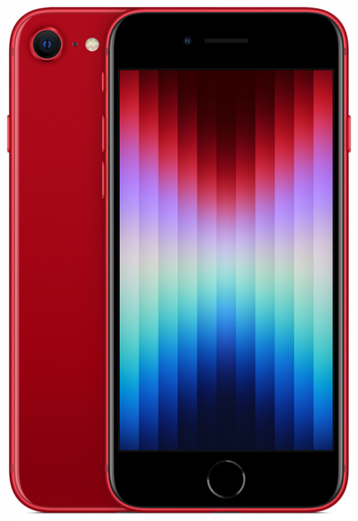 Смартфон Apple iPhone SE 2022 64GB Красный (USA)