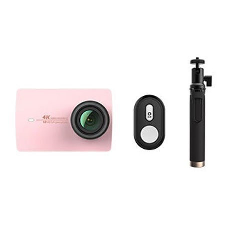 Xiaomi Yi 2 4K Travel Edition Action Camera (Pink)