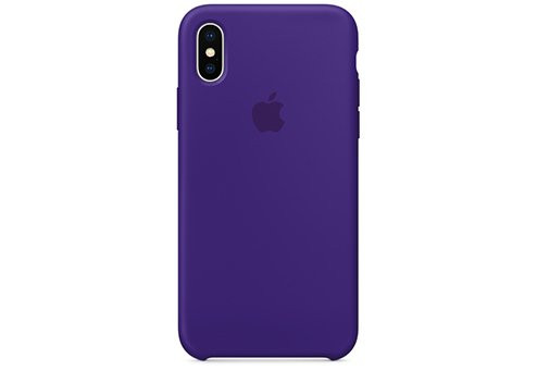 Чехол Apple Silicone Case для iPhone X «ультрафиолет»