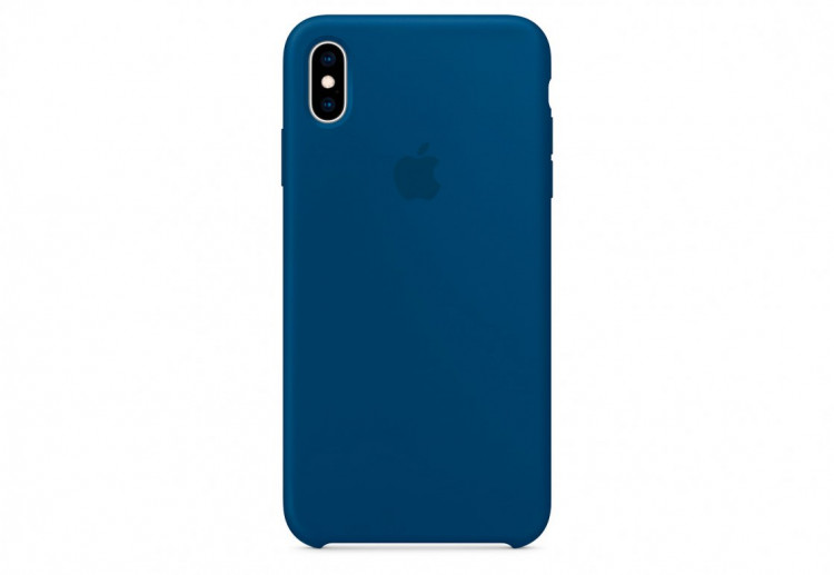 Чехол Apple Silicone Case для iPhone XS Max, «морской горизонт»