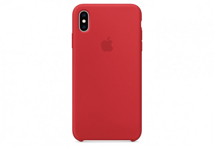 Чехол Apple Silicone Case для iPhone XS Max, (PRODUCT)RED