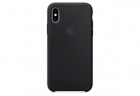 Чехол  Silicone Case для iPhone X/XS, чёрный