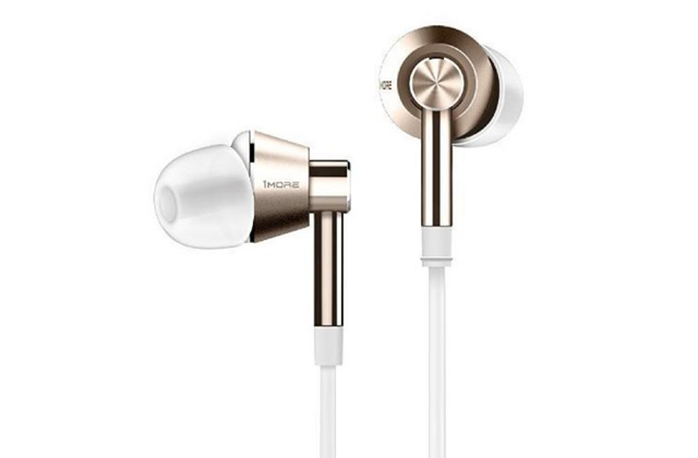 1More Single Driver In-Ear Headphones 1M301 (White/Gold)
